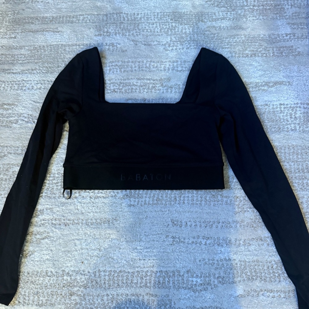 aritzia square next long sleeve workout top